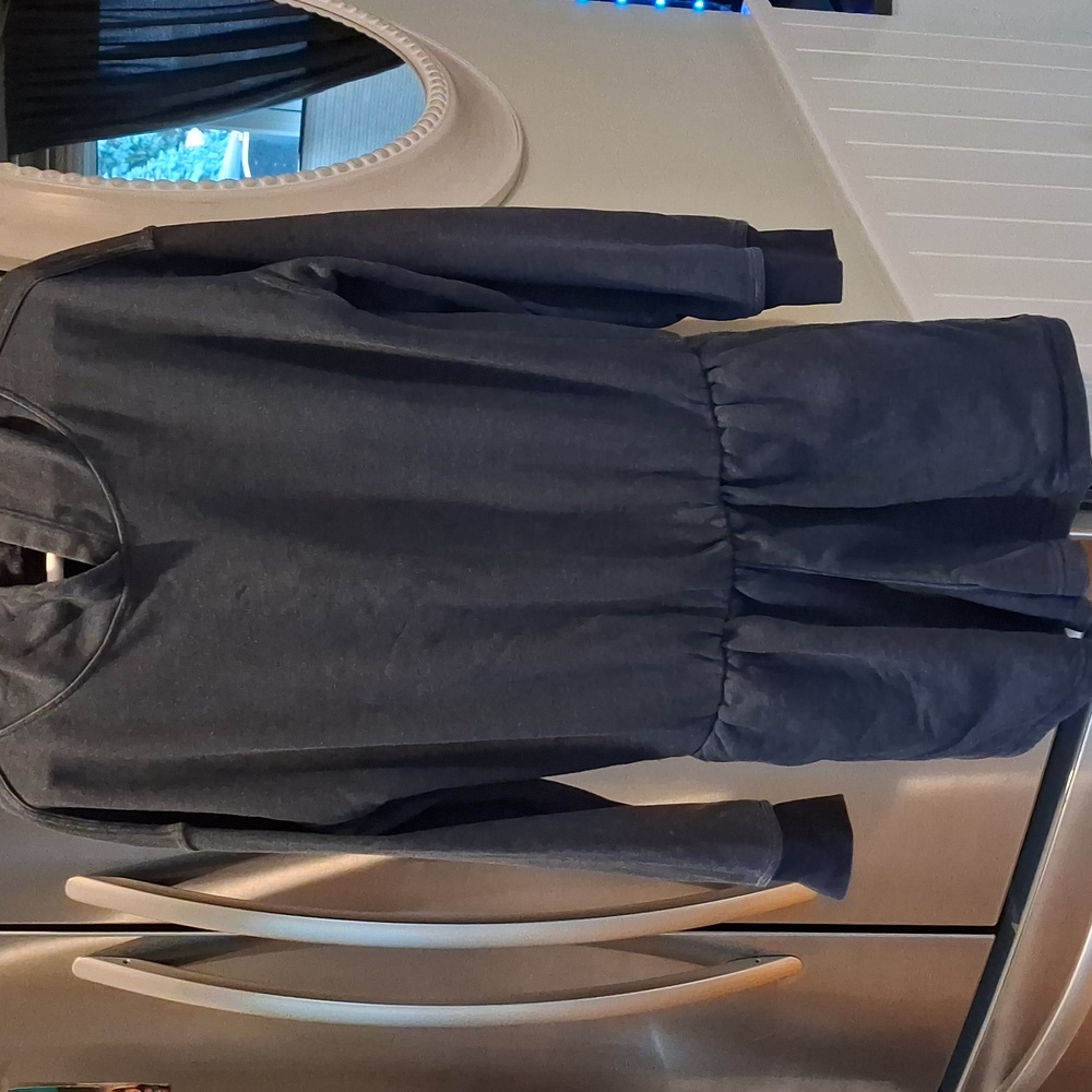 Dark Gray Hooded Romper by FP Movement